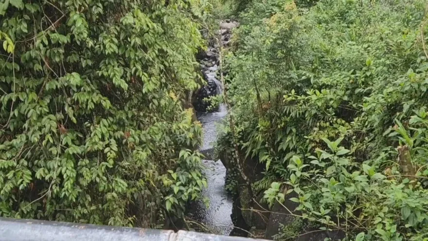 Cañon de río Macho de Monte en Chiriquí.