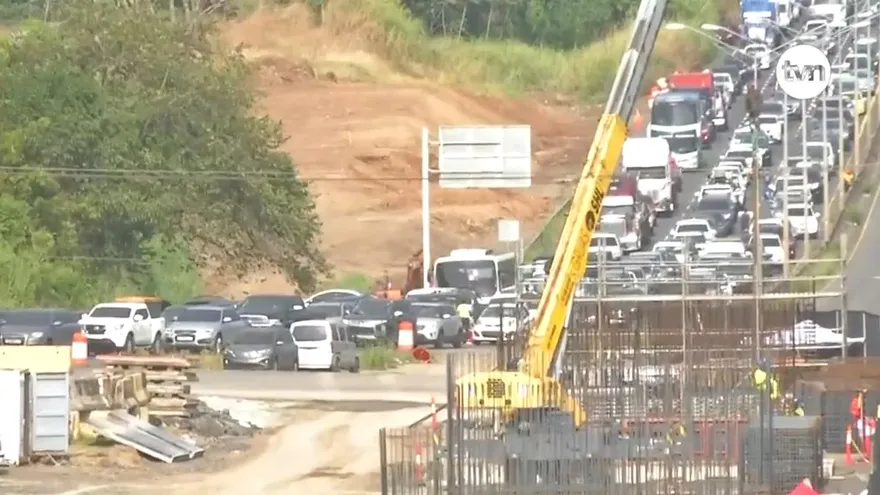 Movimiento vehicular en La Chorrera