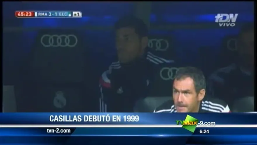 Iker Casillas al banco del equipo