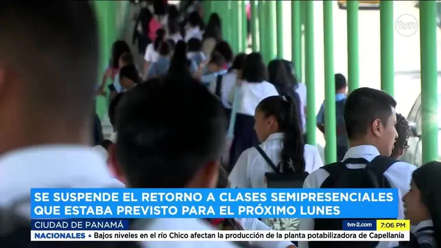 Aún sin fecha el inicio de clases semipresenciales en el país
