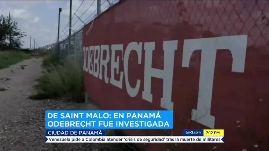 Canciller De Saint Malo: En Panamá, Odebrecht fue investigada