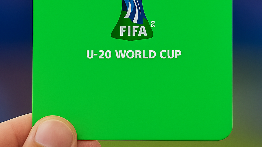Tarjeta verde Mundial Chile 2025