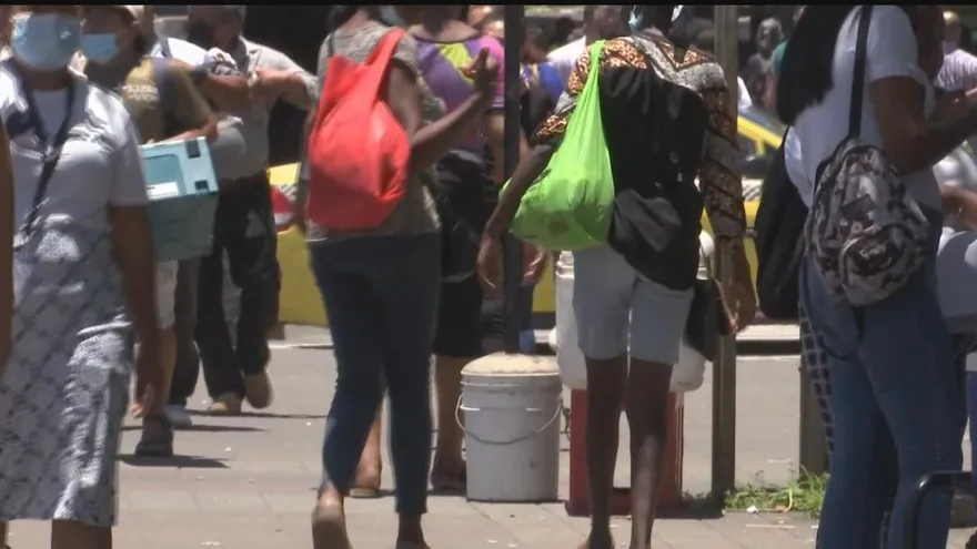 Personas en la calle