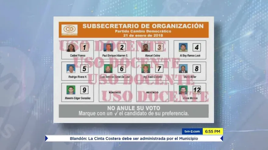 Convención de CD está  en la recta final