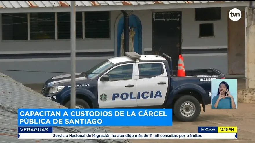 Capacitan a custodios en Cárcel Pública de Santiago