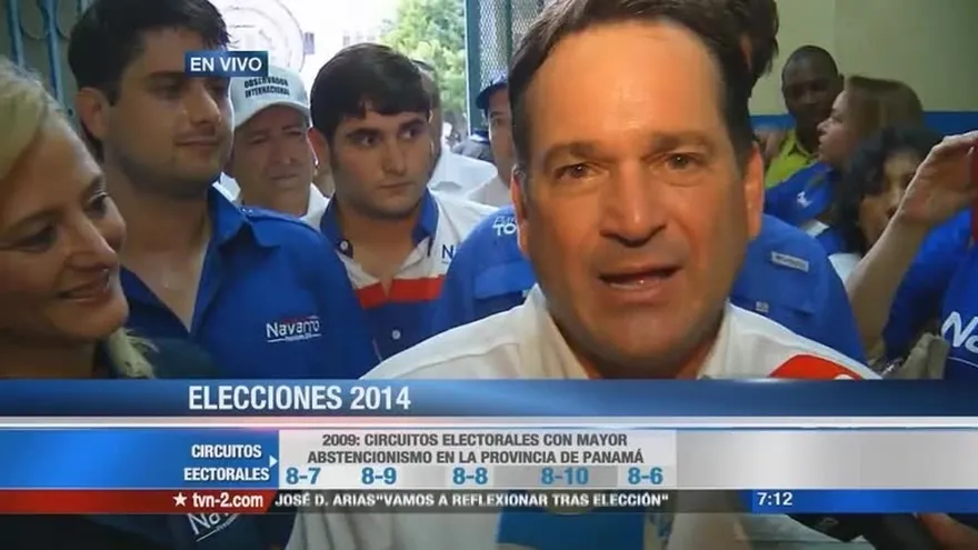 Navarro ya ejerció su derecho al voto