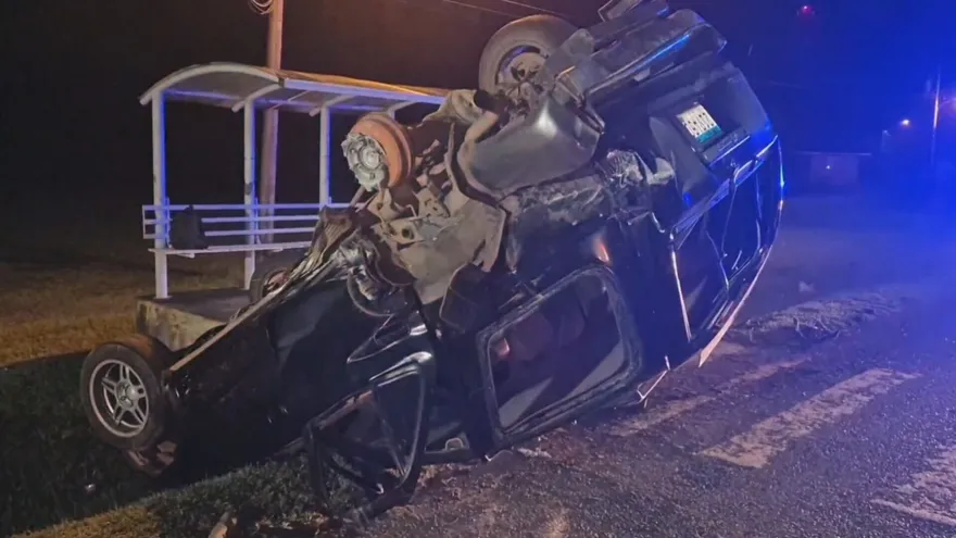 Accidente de tránsito registrado en Veraguas