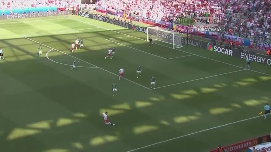 Polonia ganó 1-0 a Irlanda del Norte por la Eurocopa