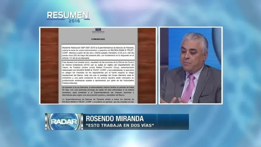 Bloque 4:  Caso Waked y la  Lista Clinton