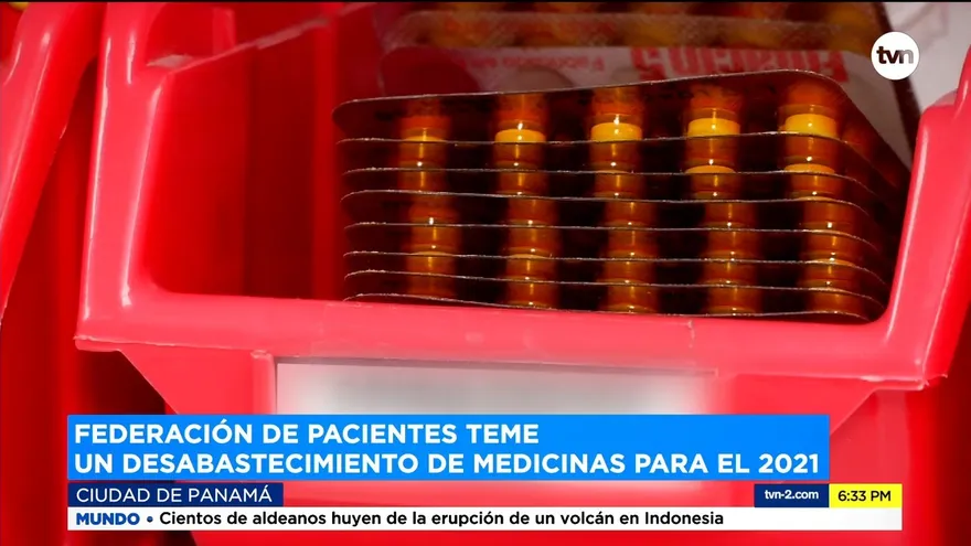 Pacientes temen un desabastecimiento de medicamentos en el 2021