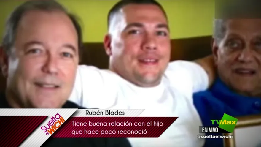 Rubén Blades cuenta de la relación con su hijo reconocido hace poco