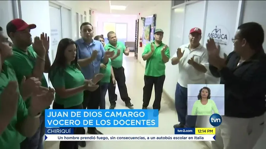 Educadores protestan en Meduca de Chiriquí