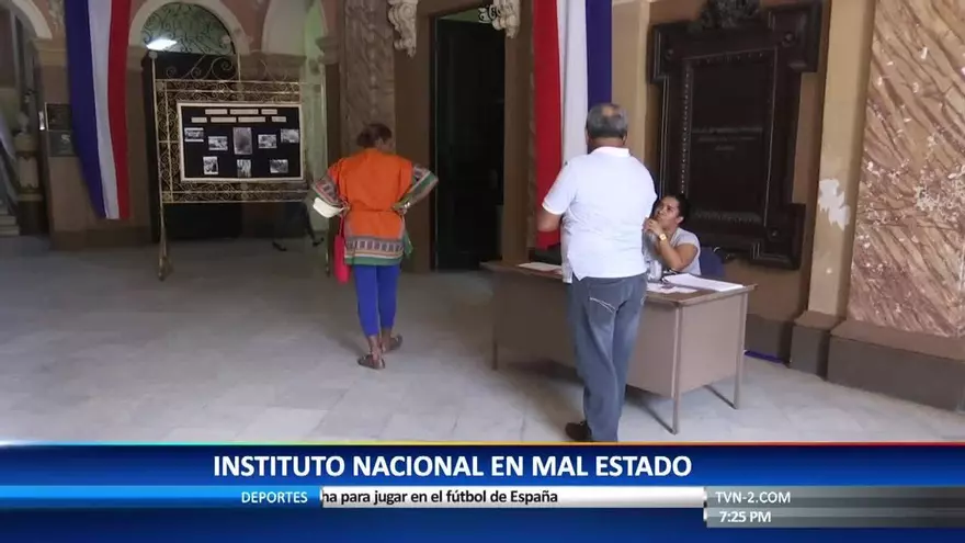 Denuncian mal estado del Instituto Nacional