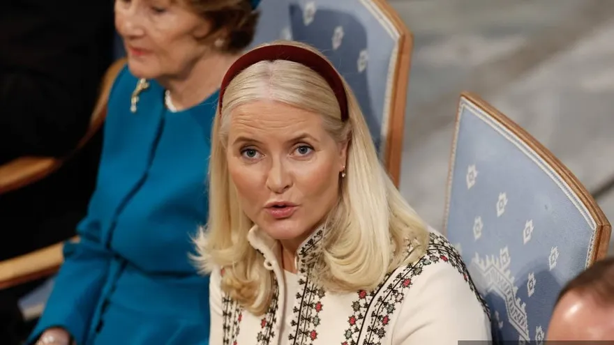 La princesa heredera de Noruega, Mette-Marit.