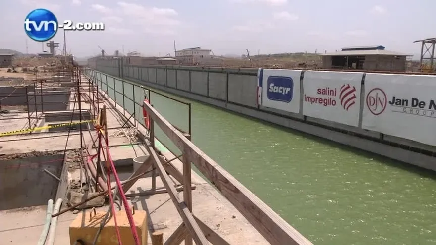 Avanza a buen ritmo ampliación del Canal de Panamá