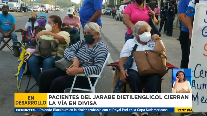 Asesor del Minsa diáloga con afectados del dietilenglicol