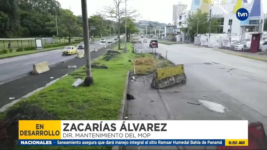 La larga rehabilitación de la vía Ricardo J. Alfaro