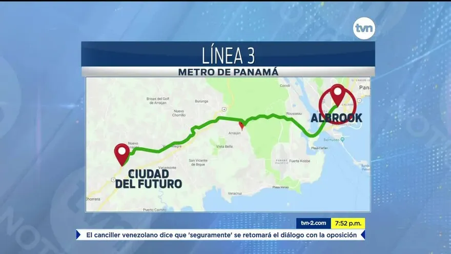 Moradores del oeste están a la espera de la Línea 3 del Metro
