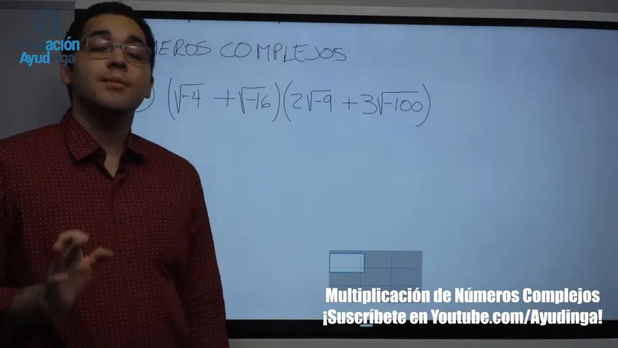 Ayudinga Matemáticas 11° - Multiplicación de Números Complejos 5 de junio de 2020