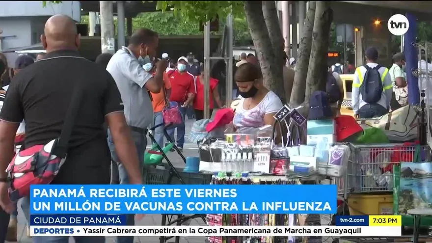 Este viernes llegará un millón de vacunas contra la influenza