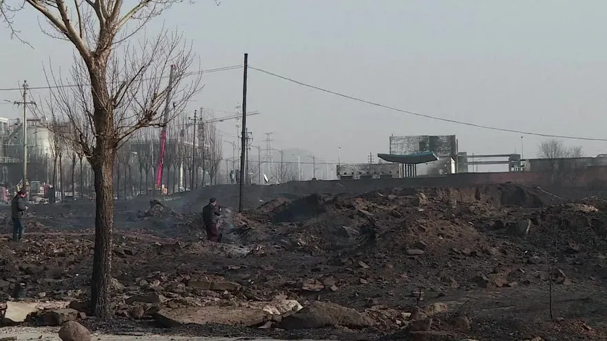 Una explosión química mata a una veintena de personas en China