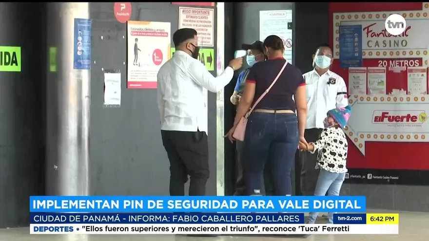 Vale digital podría tener pin a partir de marzo