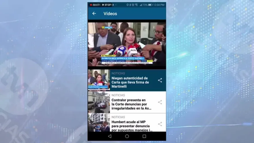 Nuevas funcionalidades en el app de TVN Noticias