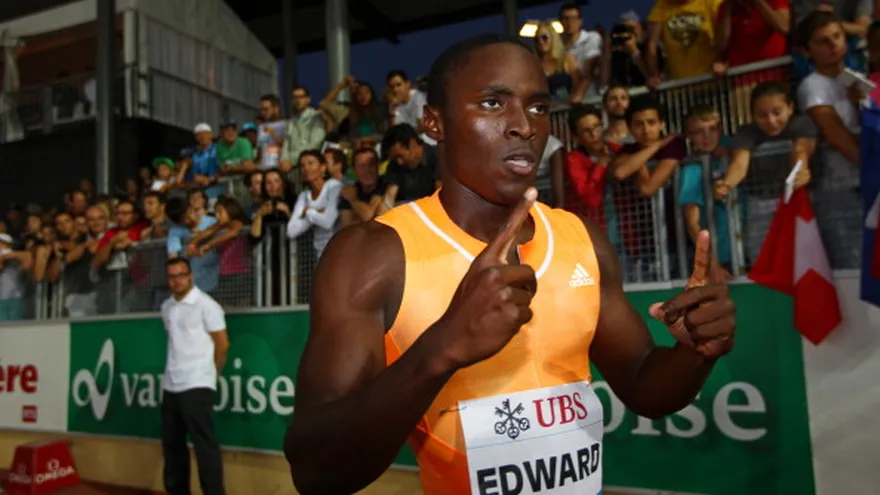 Edward, figura del atletismo panameño.