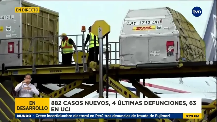 Llegaron más vacunas de Pfizer