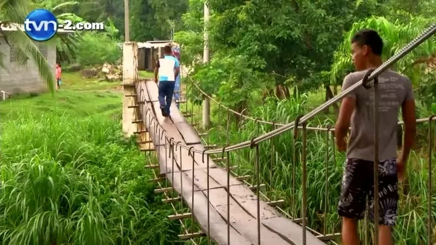 Pacora y 24 de Diciembre se conectan con puente colgante