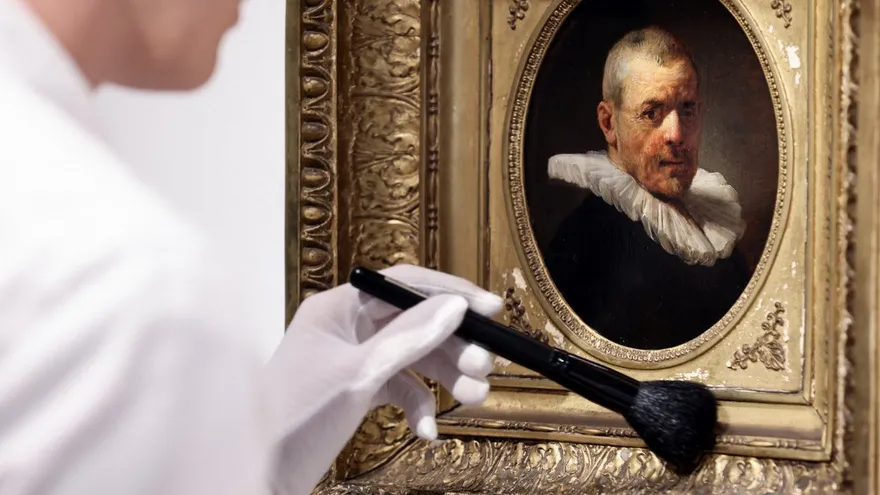 Varios retratos de Rembrandt olvidados por 200 años será subastados.