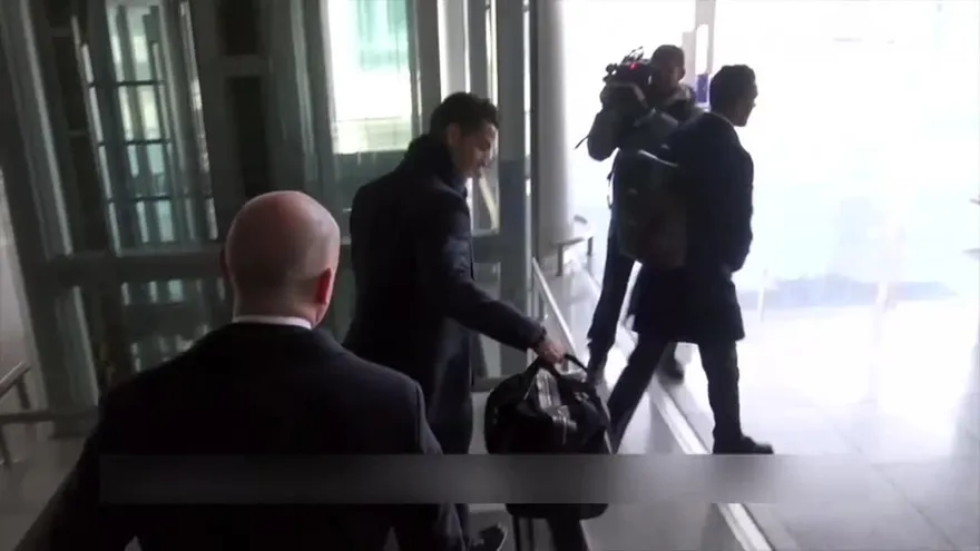 El Real Madrid fue recibido por cientos de aficionados en Ucrania