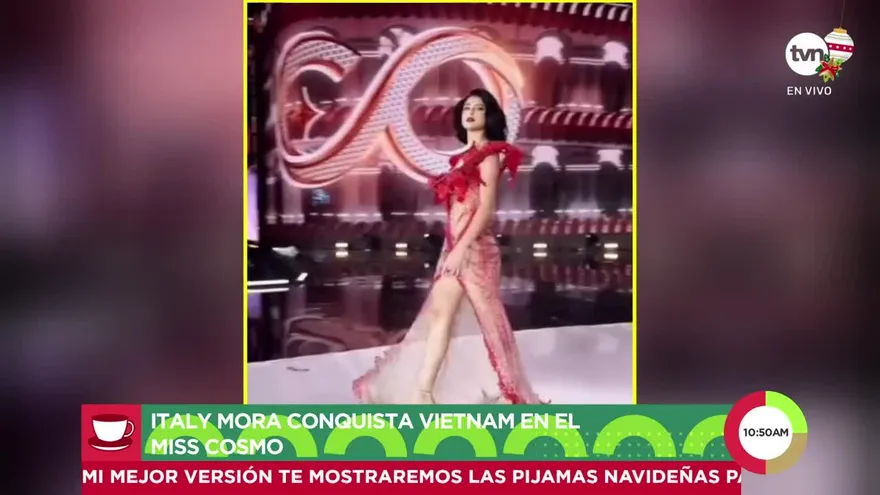 Italy Mora es Top 5 Miss Cosmo