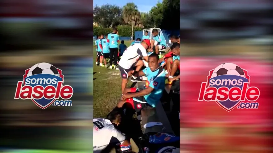 En directo, así se prepara la sele para el entreno de hoy lunes