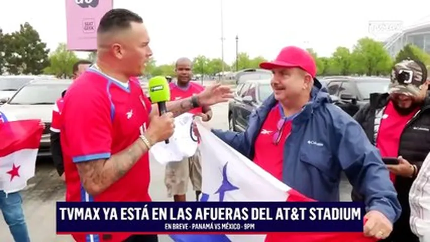 Panamá vs México Liga de Naciones Concacaf: Blas Pérez entrevistando a panameños