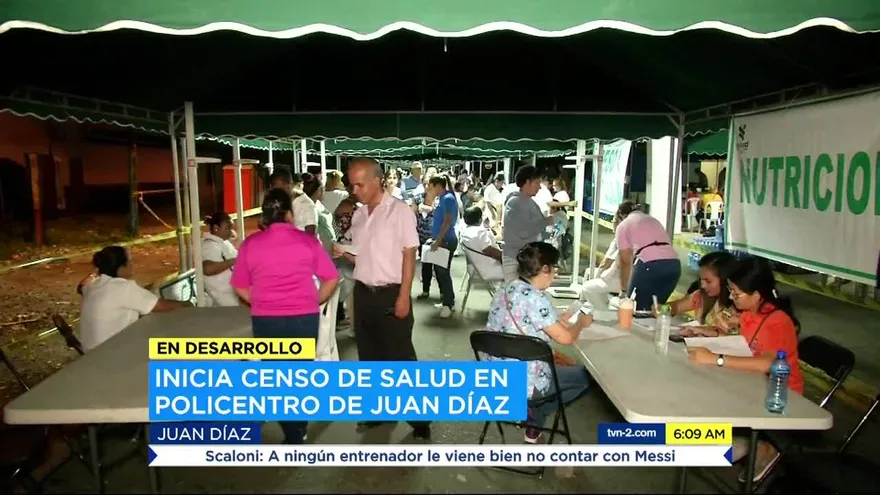 Censo de salud preventiva en Juan Díaz