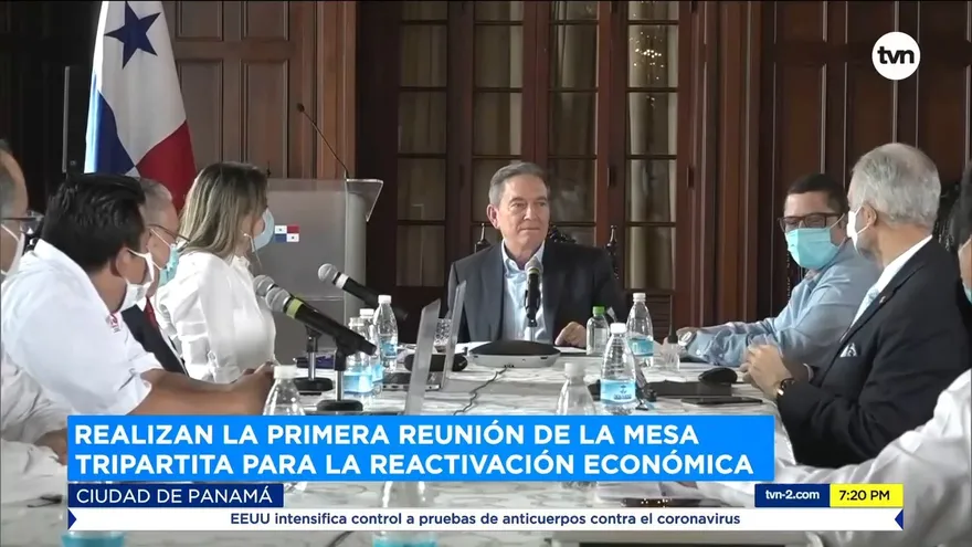 Realizan la primera reunión de la mesa tripartita para la reactivación económica