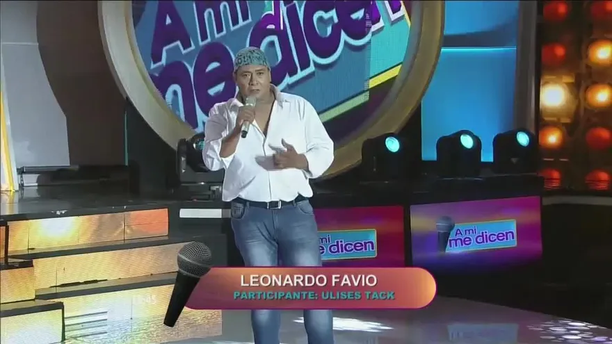 Ulises Tack como Leonardo Favio - A Mi Me Dicen Gala 2