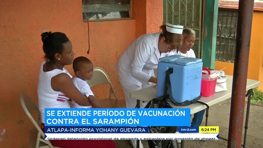 Jornada de vacunación contra el sarampión se extiende hasta el 22 de abril