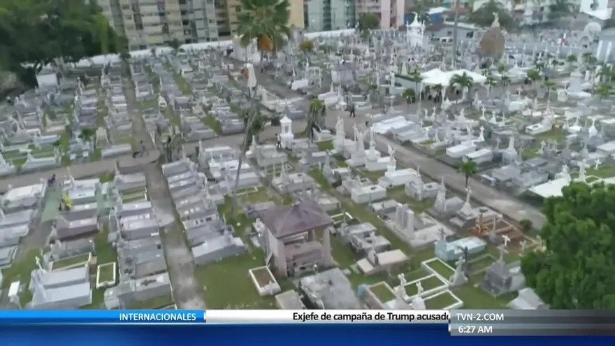 Cementerio Amador listo para homenaje a los próceres