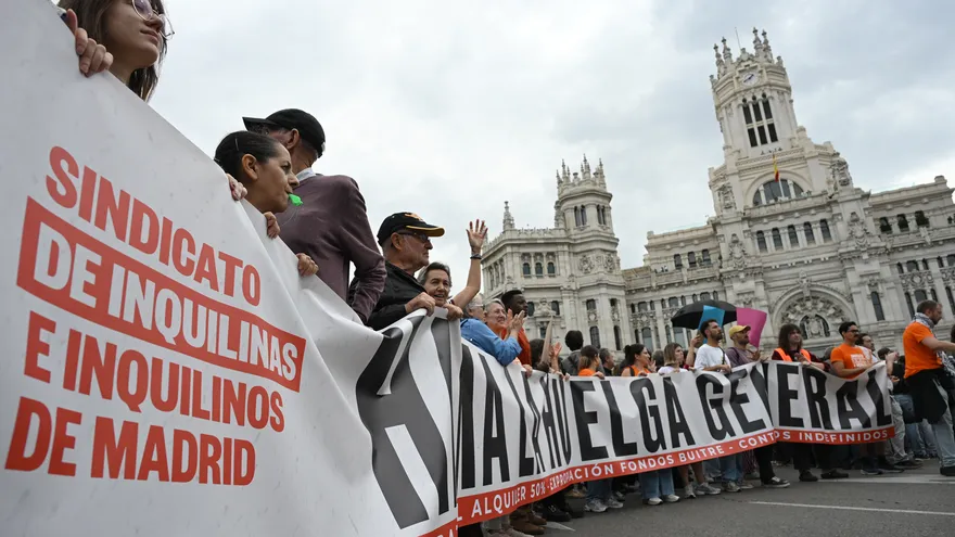 Protestas de alta tensión en España por la crisis de la vivienda