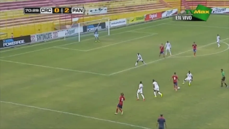 Gol de Keneth Cerdas - Costa Rica 1-2 Panam