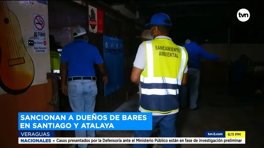 Sancionarán a dueños de bares en Veraguas