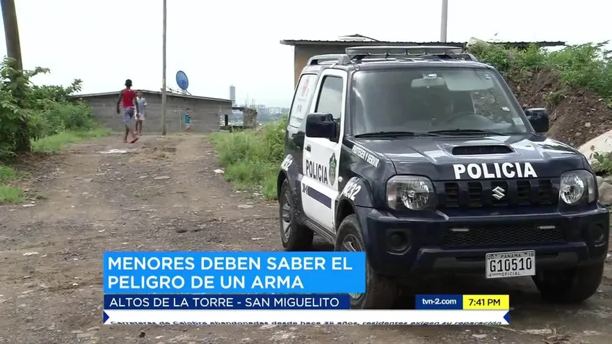 Niña de 4 años resultó herida por su hermana