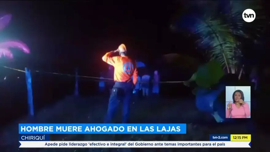 Pescador muere ahogado en Chiriquí