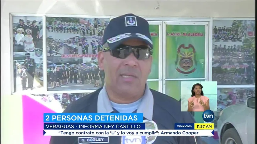 Capturan en Veraguas a responsables del hurto de chances y billetes