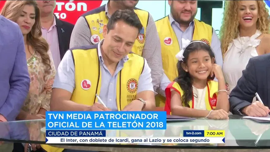GENTE TVN MEDIA FIRMA PATROCINIO CON LA TELETÓN 20-30 2018