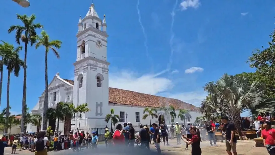 Los fuegos artificiales son parte de la fiesta