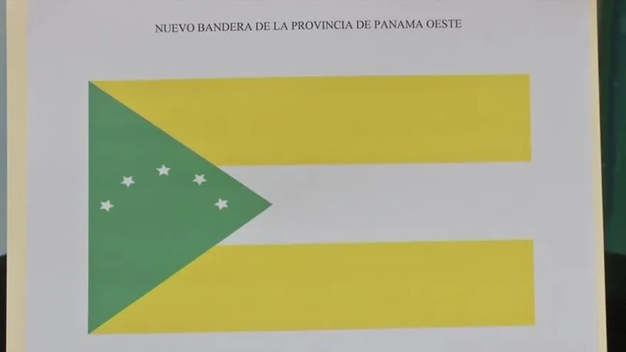 Presentación de la bandera y escudo de la décima provincia