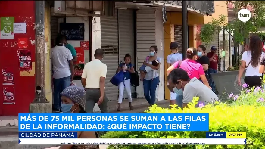 Más de 75 mil personas se suman a las filas de la informalidad